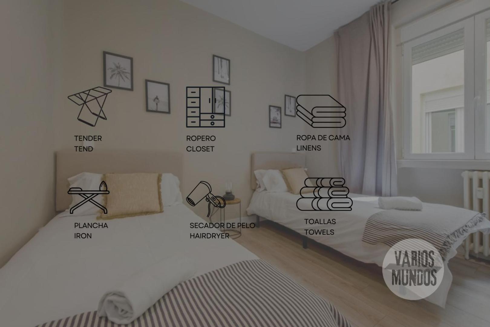 Apartamento Cool Piso De 3Hab En El Centro De Madrid-La Latina Exterior foto
